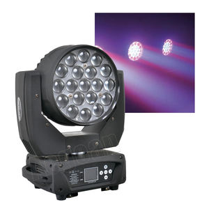 Nouveauté Oeil d'abeille 19x15w Led faisceau Led Zoom lavage lumière principale mobile pour Dj <span class=keywords><strong>Disco</strong></span> - Product Image 1