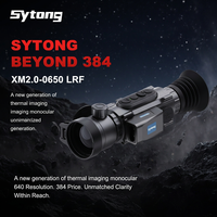 Monoculaire thermique Sytong XM2.0-650LRF avec télémètre, dispositif de détection thermique, distance de détection pour la chasse, utilisation civile uniquement