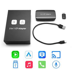 Recién llegado <span class=keywords><strong>CP300</strong></span> Mini Magic carplay Box RK3328 procesador 2GB + 8GB Android 11 universal con cable a carplay inalámbrico AI Box - Product Image 6