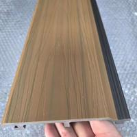 Panneau mural composite WPC à grain de bois 3D de deuxième génération co-extrudé, panneaux de revêtement
