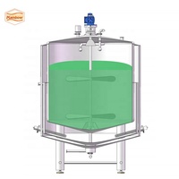 Réservoir de mélange de processus de jus de pomme de fruit de veste d'eau 1000L