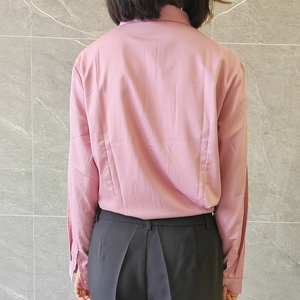 Chemise professionnelle pour femme, nouvelle collection printemps-automne, extensible, couleur unie, tendance - Product Image 4