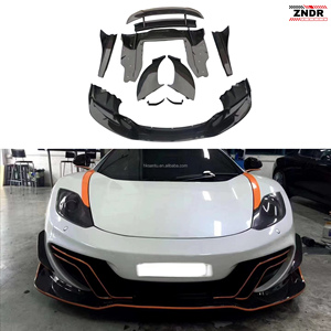 ชุดแต่งคาร์บอนไฟเบอร์สไตล์ Revozport สำหรับ McLaren MP4-12C สภาพใหม่ ดิฟฟิวเซอร์กันชนหน้า สเกิร์ตข้าง อัพเกรดกันชนรถยนต์ - Product Image 1