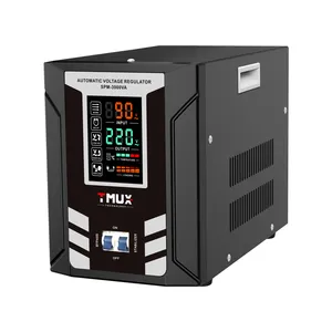 Tmux SPM 5000VA AVR 단상 전압 조정기 가정용 하이 퀄리티 전압 안정기 AC 전압 조정기