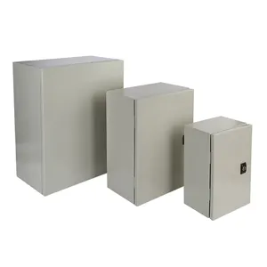 IP65 Metal Electric Distribution Box for Wall Mounting Power Equipment Enclosure