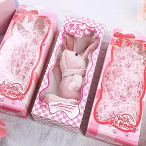 Individuelle Lieblingsboxen für Party rosa Leckerbissenboxen mit Griff Party-Lieblingsbox für Kinder Geburtstag mädchenhafter Traumparty-Dekor
