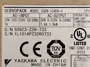 SGDM-10ADA-V ไดร์เวอร์มอเตอร์ AC ตัวควบคุมอุตสาหกรรม ไดร์เวอร์กำลังสูงสำหรับเครื่องจักร - Product Image 6
