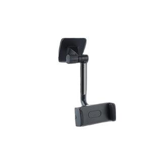 Car Phone Mount For Dashboard With Adjustable Arm And Suction Cup Black And White ABS Plastic Universal Fit For In Vehicle Use - Product Image 2