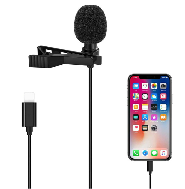 Microphone for All Phones Video Conference YouTube Phone Audio Video Recording Condenser Microphone
