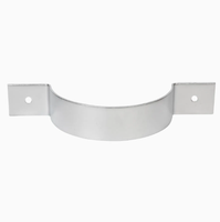 Collier de serrage pour tuyaux galvanisés à chaud, pour la fixation des conduites et la protection des câbles des stations solaires