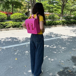 Sac à dos <span class=keywords><strong>scolaire</strong></span> étanche en silicone avec logo personnalisé, motif mode, en EVA, petit, mignon, lavable, couleurs bonbon, pour enfants - Product Image 3