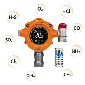 Yaoan ATEX CE Sesli Işıklı Alarm Yanıcı Sabit Gaz Dedektörü CH4 CO O2 <span class=keywords><strong>CO2</strong></span> Zehirli Tek Gaz Sabit Gaz Dedektörü - Product Image 2