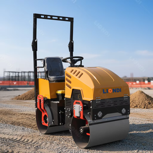 Rodillo Compactador Vibratorio de Doble Tambor CE 5: Precios y Características del Rodillo Compactador, un Tipo de Equipo de Compactación Pesada Especialmente Diseñado - Product Image 1