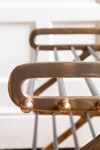 Wholesale Modern Metal Shoe Rack Custom Design Online Entryway Housewares Storage Rack Customized Modern Display Shoe <b>Stand</b> - Product Image 4