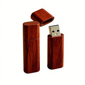 Unidad Flash USB 3.0 de Madera Natural Grabable con Láser Ecológico, Logotipo Personalizado para Regalos Promocionales Empresariales - Product Image 2