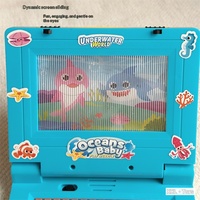 Kinder-Spielzeug-Laptop mit Lichtern und Musik, Simuliertes Notizbuch für Rollenspiele, Frühpädagogisches Spielzeug