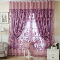 Fils de fleurs de Lotus en Polyester Direct, Semi-ombrage, pour salon, balcon, fenêtre