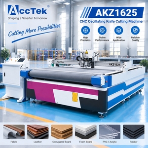 Cortadora Textil Digital, Máquina de Corte de Tela Multicapa con Cuchilla Oscilante CNC Automática - Product Image 1