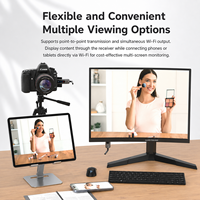 Émetteur et Récepteur Vidéo Sans Fil 1080P 1TX vers 4RX 50M, Extenseur Audio-Vidéo à Faible Latence pour Production en Direct et Moniteur de Caméra