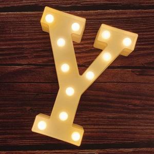 Hot <b>Sale</b> 3D Led <b>Marquee</b> Letter Lights Battery Powered Alphabet Lamp <b>for</b> Wedding Proposal Party Baby Gender Reveal Decor - Product Image 1