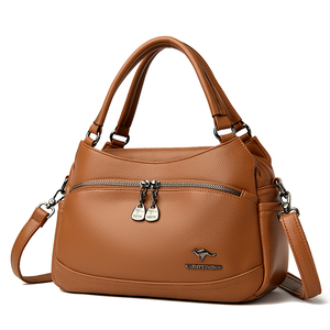 New Fashion Crossbody Bag Large Capacity Shoulder Bag Soft PU Leather Women's Handbag Designer Senior Luxury Crossbody Bag - Product Image 4