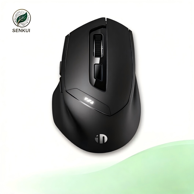 Rechargeable Wireless Gaming Mouse Adjustable DPI Quiet Click Ergonomic Smooth Tracking Office Game Laptop Computer Mouse