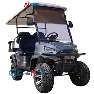Strong Power Electric Club Carts Sightseeing Bus Utility Buggy Hunting Golf Cart Off Road Golf Car On Sale