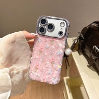 Coque tendance motif tulipe pour iPhone 17 Pro Max, compatible iPhone 15, 13, 12, 14, protection intégrale pour filles