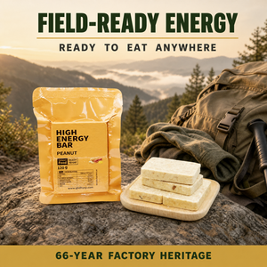 Barritas de Ración de Supervivencia de Alta Energía con Sabor a Cacahuete, Textura Dura y Salada, para Campismo, Actividades al Aire Libre, Emergencias Militares, Alimento de Emergencia para Botes Salvavidas - Product Image 5