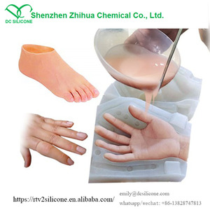 Silikon Aman untuk Kulit Silikon Aman Dua Bagian Silikon Cair untuk JARI KAKI Warna Kulit Prostesis - Product Image 6