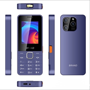 โทรศัพท์มือถือแบบปรับแต่งได้ รองรับซิมคู่ ดีไซน์ปุ่มกด พร้อมคุณสมบัติพิเศษสำหรับผู้สูงอายุ คีย์บอร์ด QWERTY สภาพใหม่ ราคาประหยัด - Product Image 1