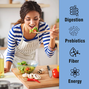 Suplemento Dietético en Polvo Prebiótico OEM ODM, Sin Azúcar, Equilibra la Salud Intestinal, Apoya la Digestión y el Sistema Inmunológico, 243g - Product Image 3