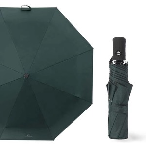 Sombrilla de Goma Negra con Protección Solar, Plegable, para Lluvia y Sol, de Doble Propósito, Regalo Publicitario, Sombrilla Automática - Product Image 3