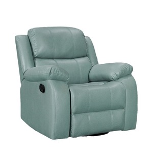 Fauteuil inclinable électrique en cuir véritable avec fonction massage pour personnes âgées, usage salon - Product Image 5