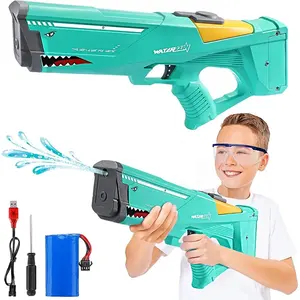 Pistola ad acqua elettrica ad alta capacità da 500cc ricarica automatica Water Squirt Super Soaker pistola ad acqua per adulti bambini giocattoli estivi all'aperto
