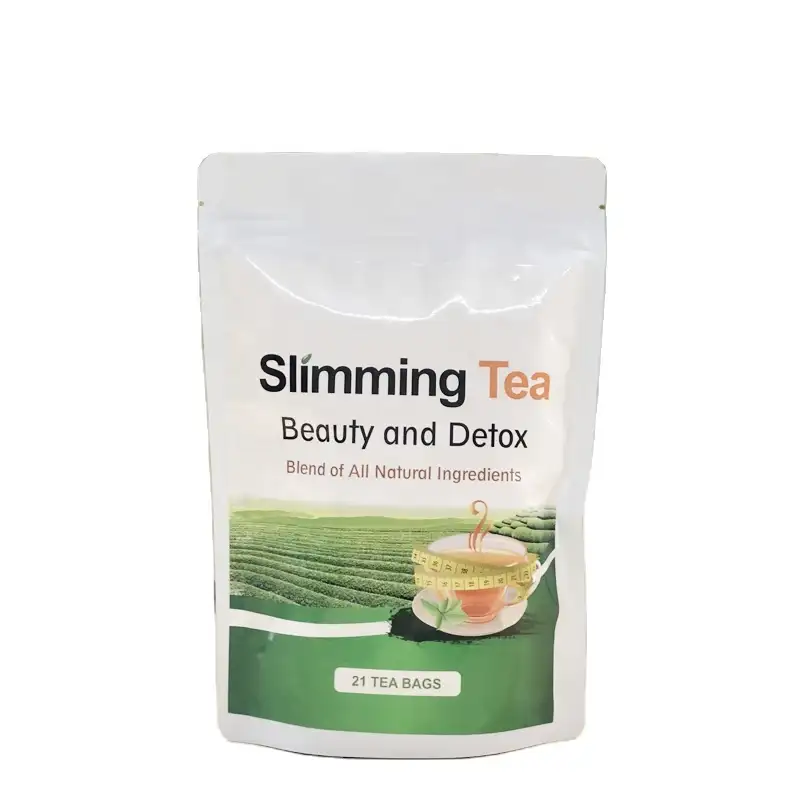 free Dropshipping Pyramid teabag Natural Flat Tummy Private Label Teatox Weight Loss White Detox Tea
