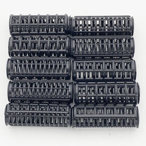 Precio de fábrica, nuevo juego de rodillos de pelo de plástico con autoagarre, herramienta de rodillo de pelo para rizos de peluquerí<span class=keywords><strong>a</strong></span> DIY, rizadores de pelo <span class=keywords><strong>a</strong></span> temperatura frí<span class=keywords><strong>a</strong></span> - Product Image 1