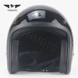 Casques de <span class=keywords><strong>moto</strong></span> DOT Classic Retro Vintage Open Face Jet Helm Cascos-motociclet <span class=keywords><strong>pour</strong></span> <span class=keywords><strong>Harley</strong></span> <span class=keywords><strong>Davidson</strong></span> Honda Cafe Racer Universal - Product Image 6
