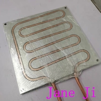 Nouvelle plaque de refroidissement liquide en cuivre et aluminium pour énergie renouvelable
