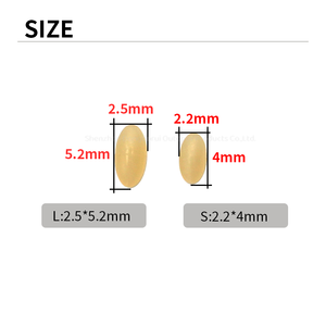 Stopper <span class=keywords><strong>per</strong></span> Lenza da Pesca, Perline in Gomma, Ammortizzatori Scorrevoli, Misure Piccole e Grandi - Product Image 5