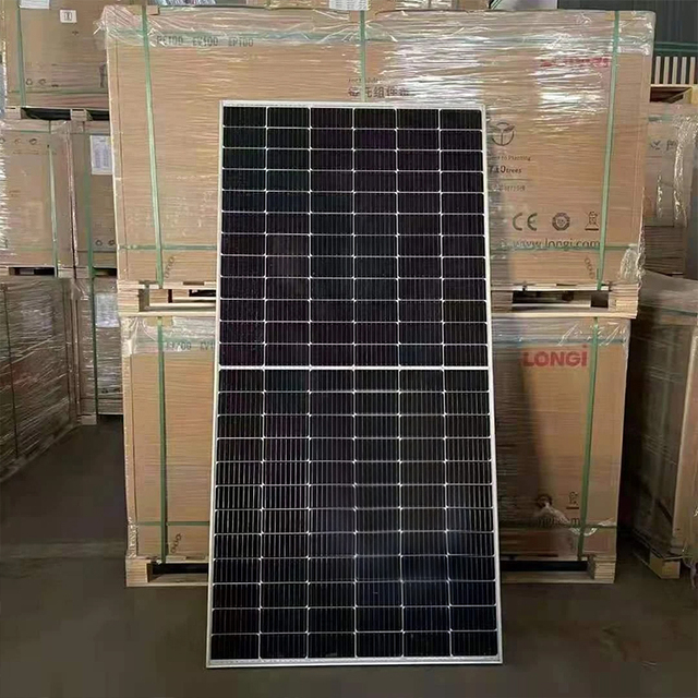 For Longi Solar N-Type 450W/500W/550W Solar Panel Customizable From Chinese Factory Available at Rotterdam Warehouse HJT