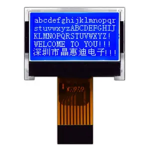 1.0 inch 128x64 LCM ST7567A Controller Graphic LCD Display Module JHD12864-G956BOW-B