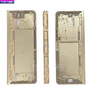 Для Samsung Galaxy Z складной 1-5 Задняя стеклянная крышка батареи Задняя Дверь Корпус чехол с рамкой стиль PC материал включает объектив камеры - Product Image 1