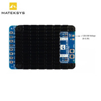 MATEK-Módulo de alimentación UAV FPV, 2 reguladores de voltaje reductores independientes de 9V-85V CC, divisor de voltaje de 25K, fabricado en plástico