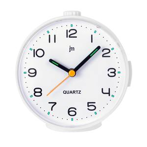 RELOJ DESPERTADOR DE CUARZO BLANCO - Product Image 1
