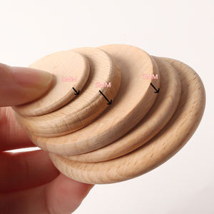 Jetons en bois de différentes tailles, motif de pièce de monnaie, logo personnalisé, jetons en bois polis pour la promotion en <span class=keywords><strong>magasin</strong></span>, événements, souvenirs, éducation, jeu de mémoire - Product Image 3