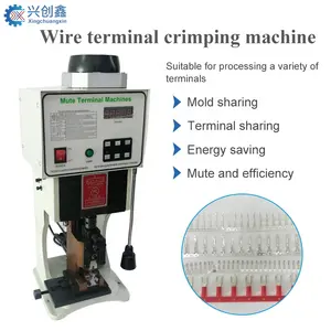 Insulated Sleeve Terminals Cable Terminal Press Lower Noise Wire Ferrule Terminal Crimping Machine