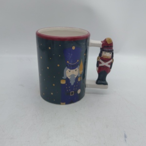 El boyalı noel fındıkkıran istiflenebilir seramik kahve kupalar kolu su bira çay süt hediyeler özelleştirilebilir Logo toptan - Product Image 6