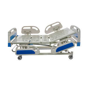 <span class=keywords><strong>Lit</strong></span> d'hôpital manuel en métal ABS pliant à trois manivelles pour soins médicaux à domicile soins aux personnes âgées handicapés psychiatriques - Product Image 1