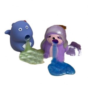 Funny 8cm Animal-Shaped Snot Mud <b>Prank</b> Creative Stress Relief Rubber Squeeze Toy for Kids and Adults Relaxing Time <b>Gift</b> - Product Image 1